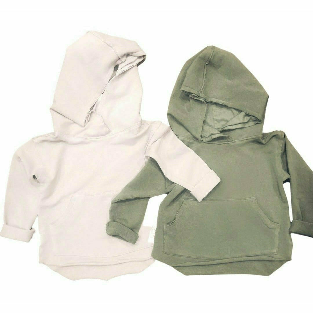 Organic Baby  Benji Hoodie Stone Hoodie Be Mi Los Angeles   