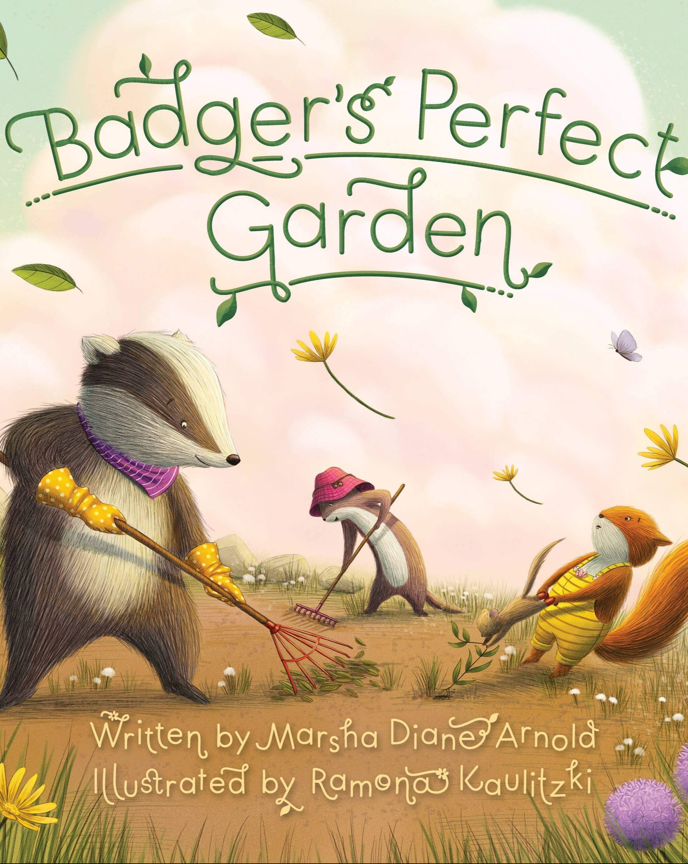 Badger's Perfect Garden Children's Book Sleeping Bear Press   