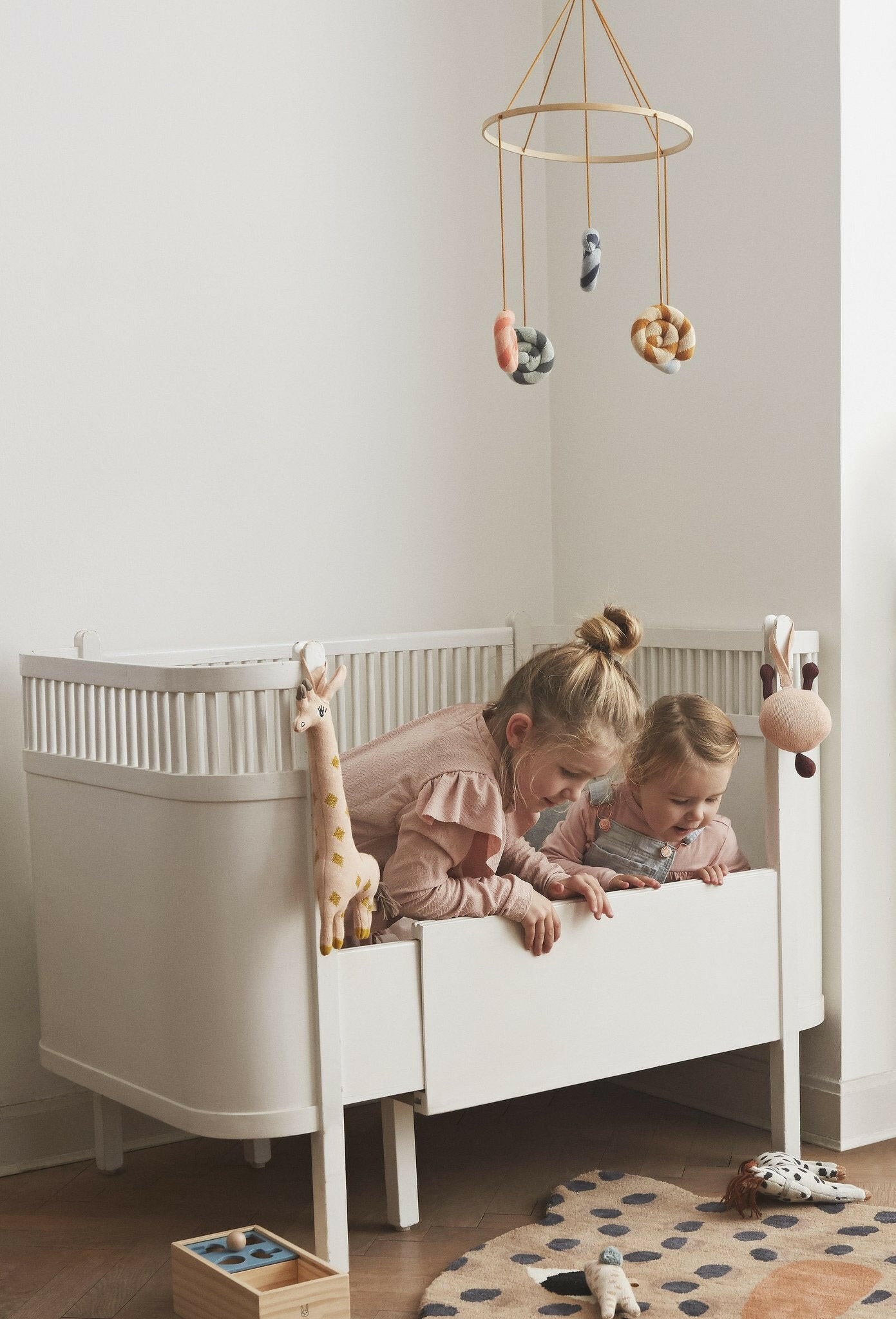 OyOy Mini Darling Kissen 'Guggi Giraffe' – Stofftier-Kuschelkissen Aus Baumwolle, 15x32 Cm | Süßes Baby- & Kinderzimmer-Deko