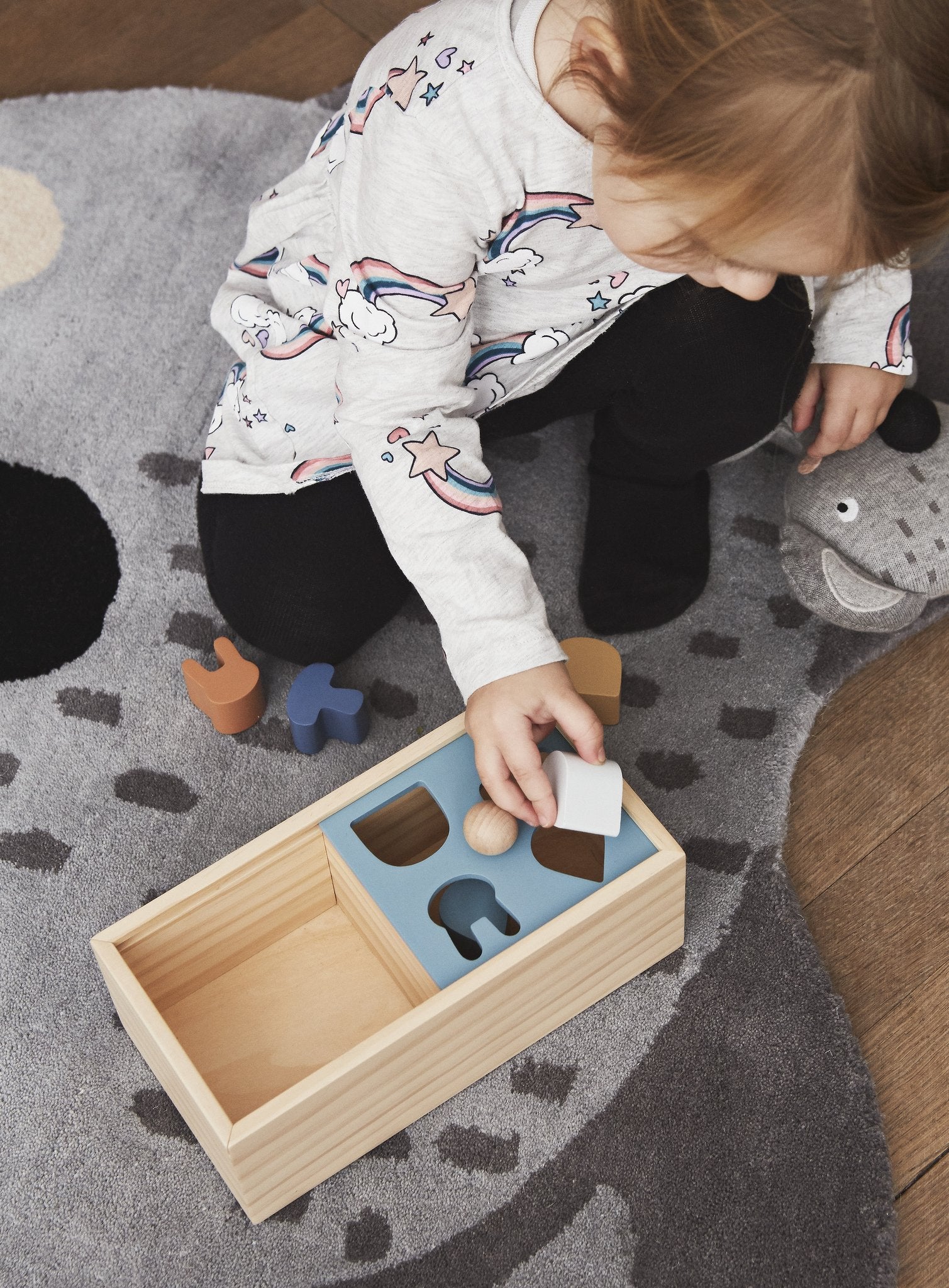 Wooden Puzzle Box - Nature Wooden Puzzle OYOY   