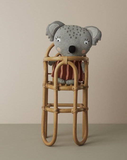 Rattan Baby Doll Highchair Doll Accessories OYOY   