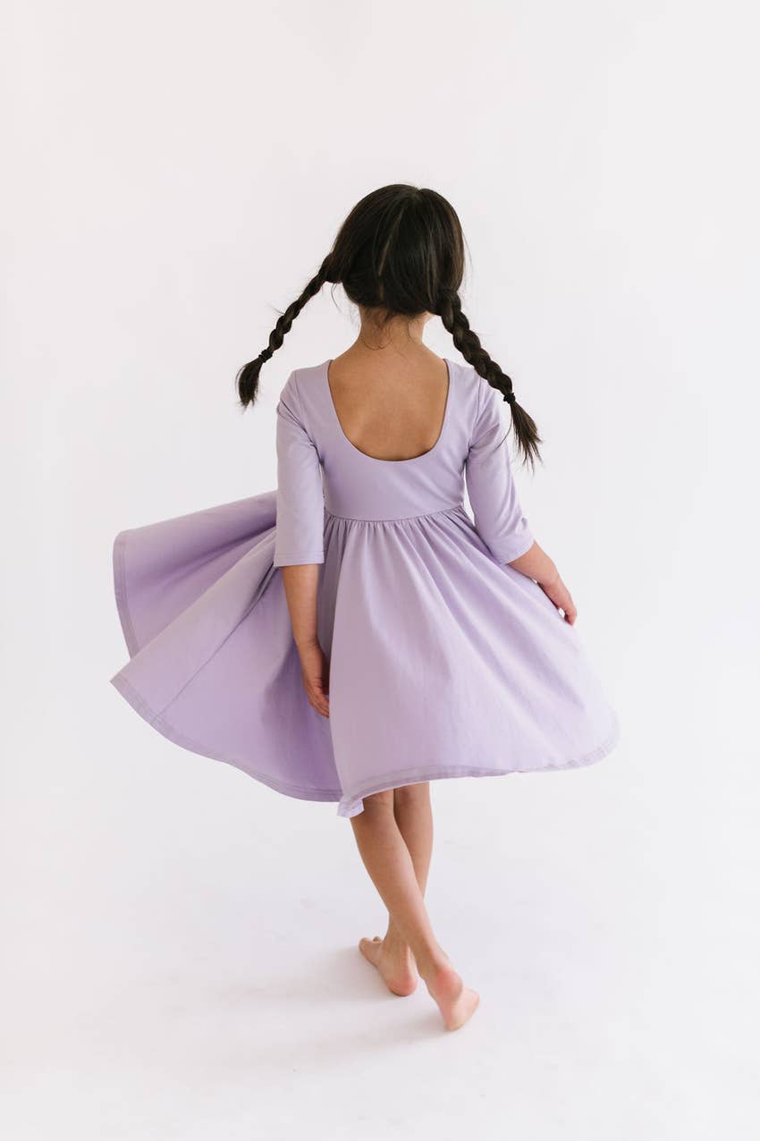 Emile Dress in Lavender  Ollie Jay   