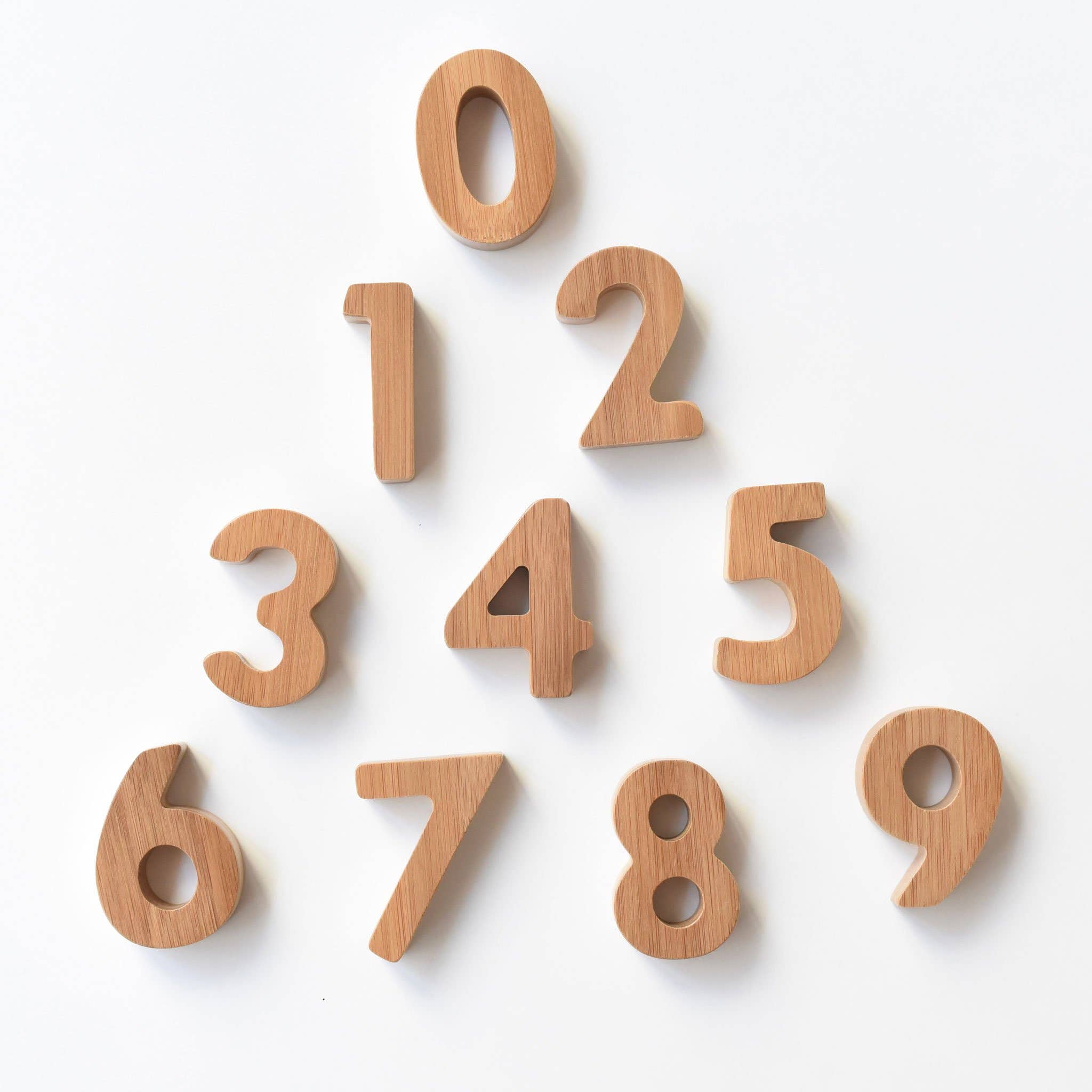 Bamboo Numbers Educational Toys Wee Gallery   