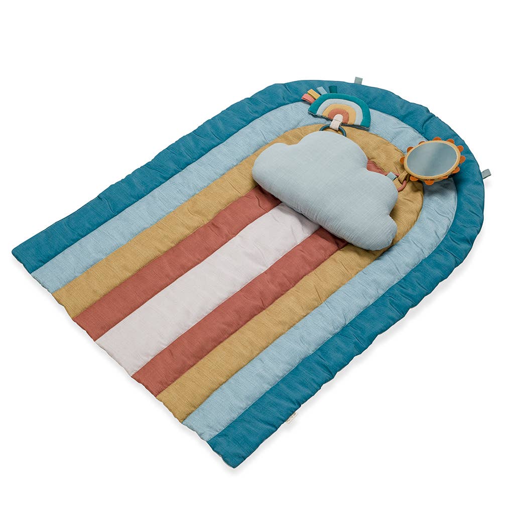 NEW Ritzy Tummy Time™ Rainbow Play Mat Baby Essentials Itzy Ritzy   