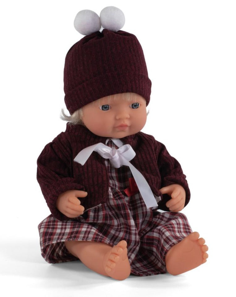 Baby Doll Cold Weather Dress set 15" Doll Clothing Miniland   