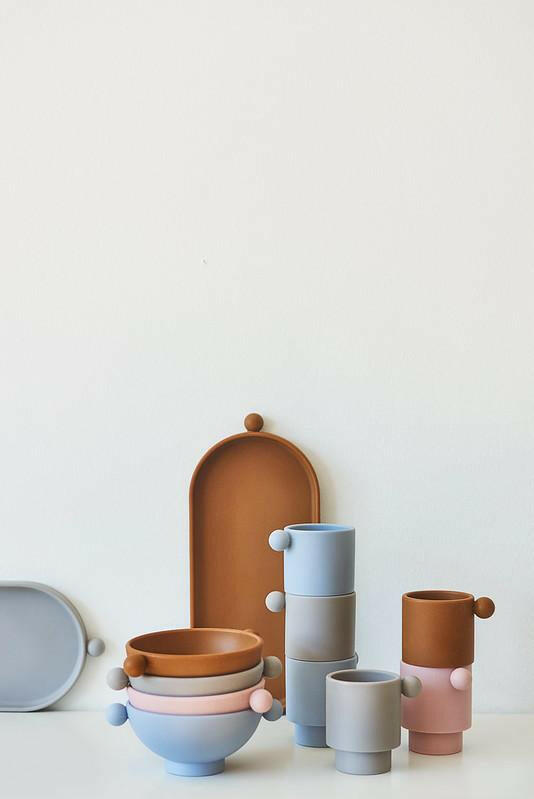 Tiny Inka Cup - Set Of 2 - Caramel / Rose Feeding OYOY   