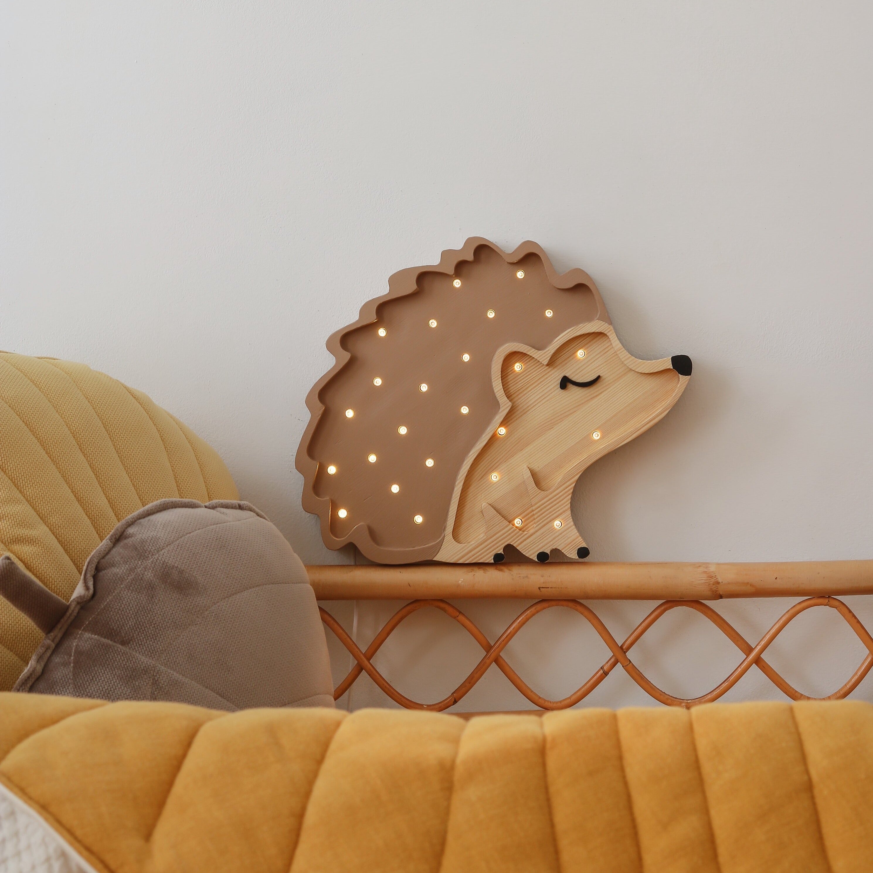 Little Lights Hedgehog Lamp lamp Little Lights US   