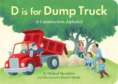 D is for Dump Truck Children's Book Sleeping Bear Press   