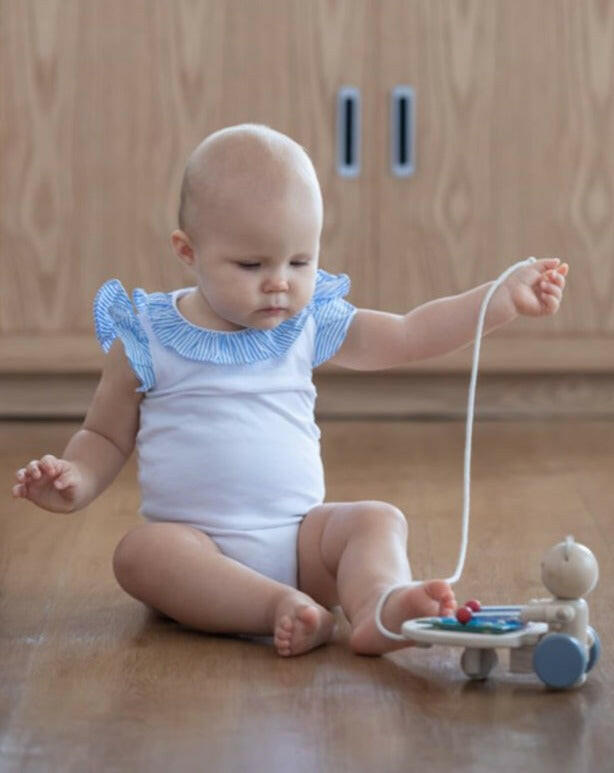 Pull Along Musical Bear  PlanToys   