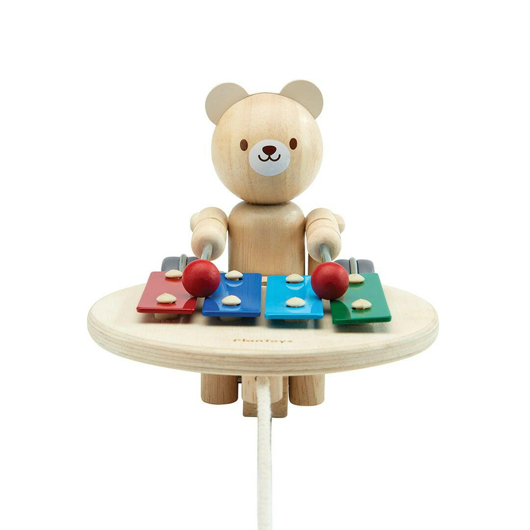 Pull Along Musical Bear  PlanToys   