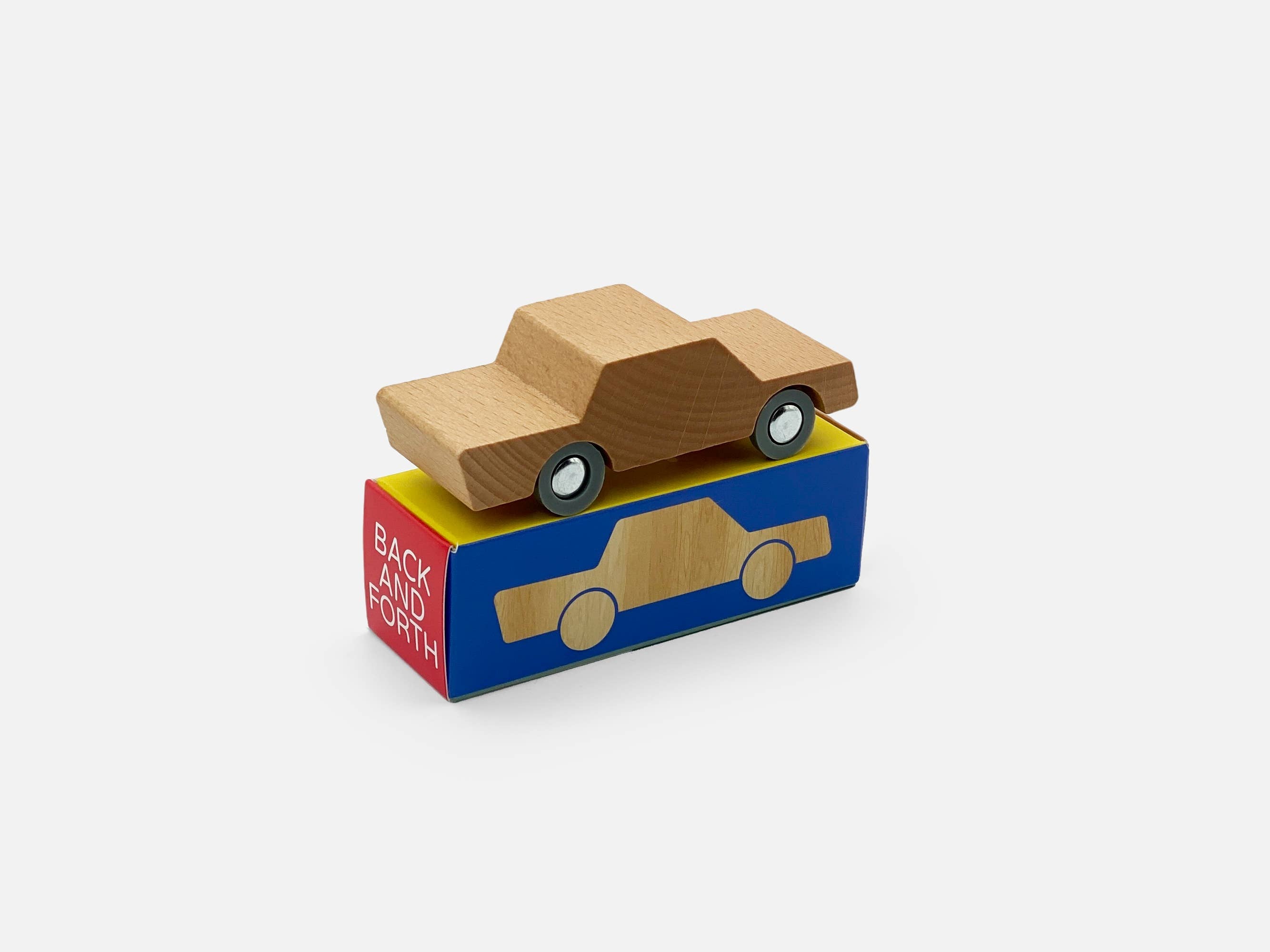 Wooden Toy Car - Back&Forth Cars Waytoplay Toys   