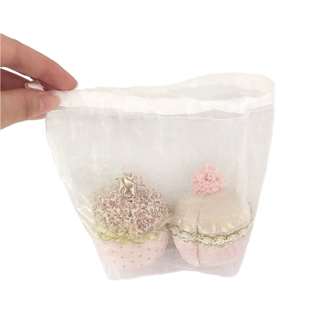 2 Piece Plush Toy Cupcake Set Stuffed Toy MON AMI   