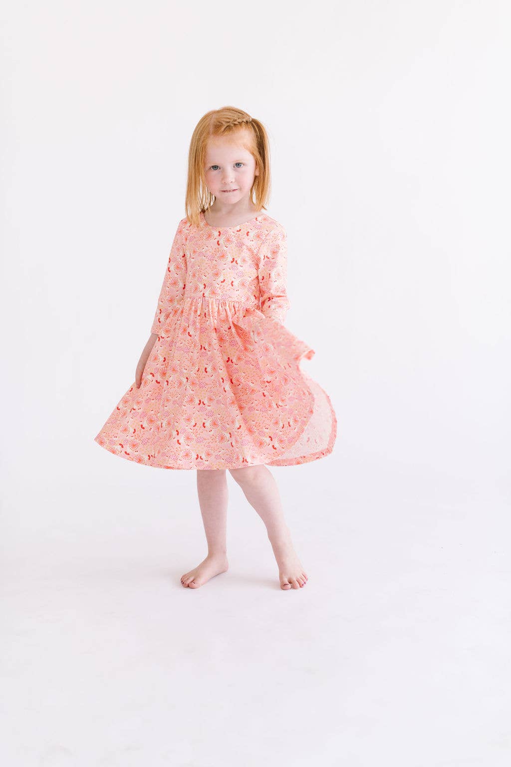 Emile Dress in Fluffy Wishes  Ollie Jay   