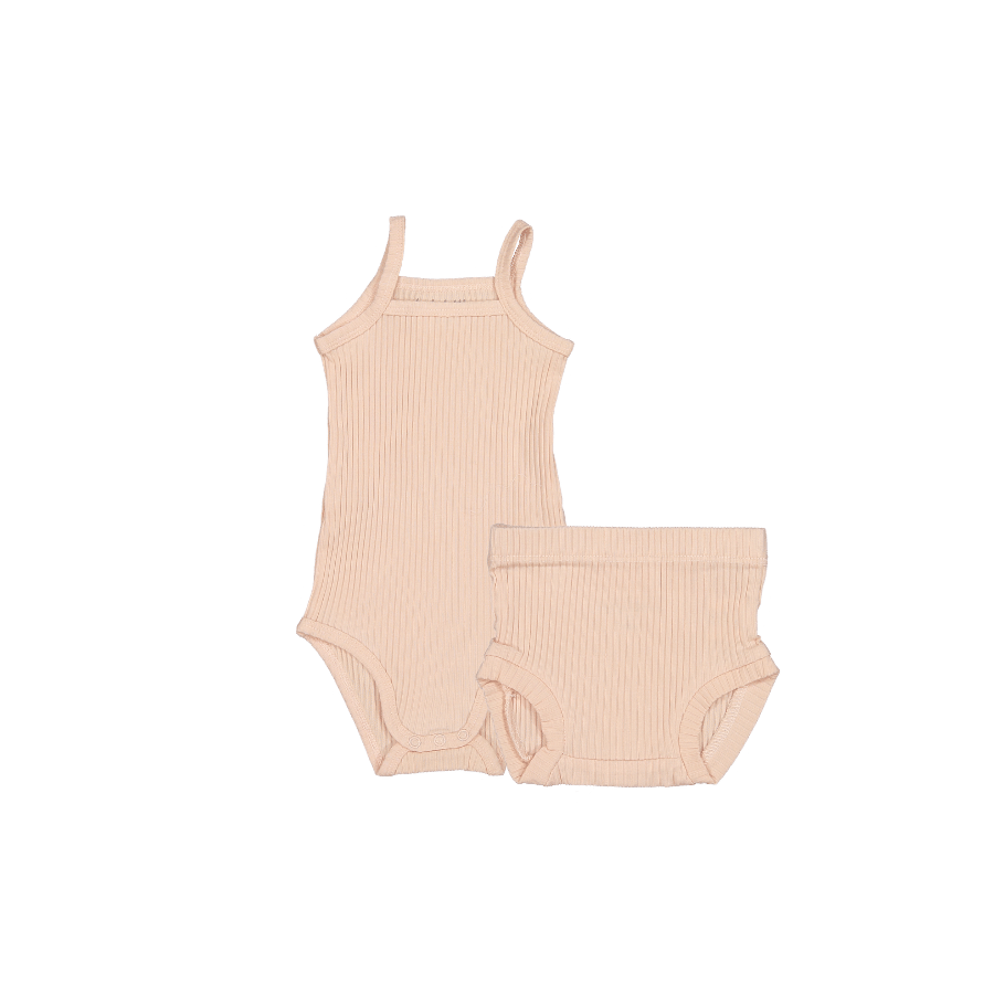 Onesie + Bloomer  Lovely Littles 12m Blush 