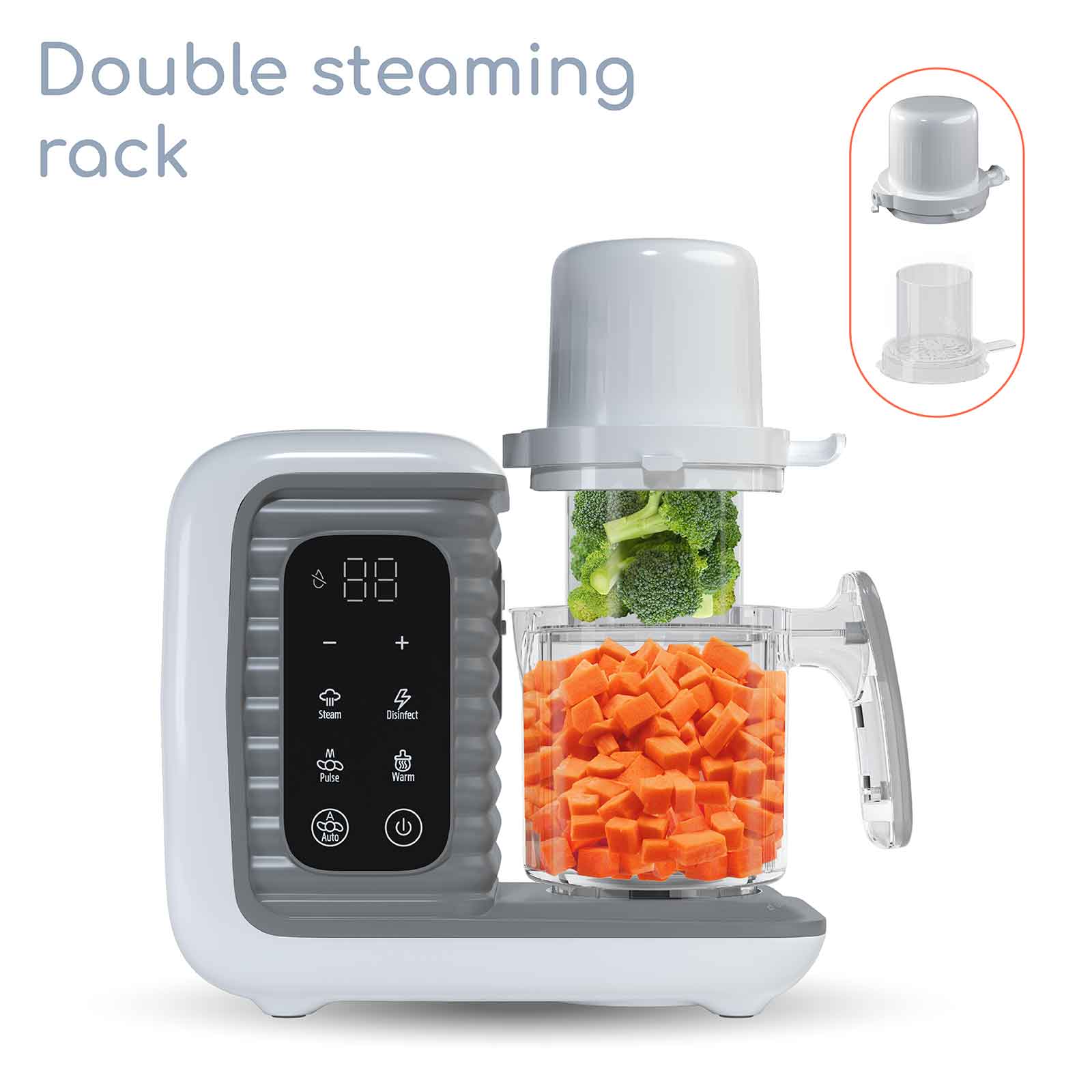 8 in 1 Smart Baby Food Maker & Processor  Children of Design   