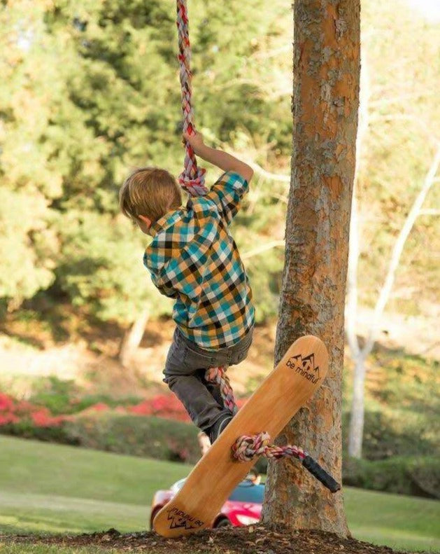 Skateboard Swing Kids Toys Be Mindful   