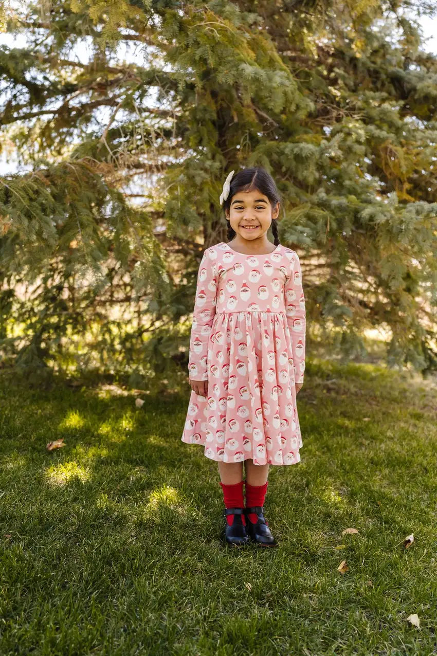 Gwendolyn Dress in Santa  Ollie Jay   