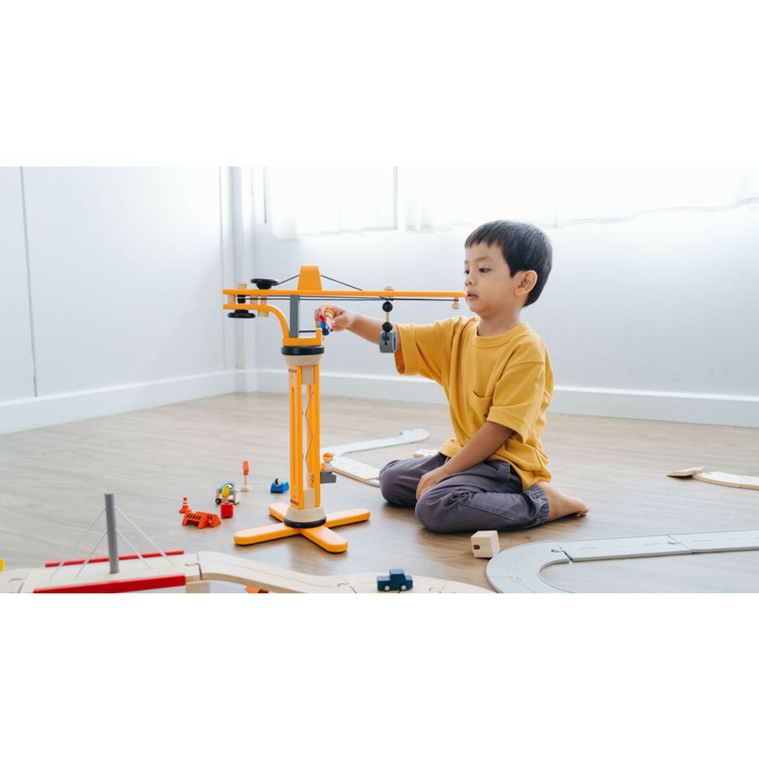 Crane Set  PlanToys   