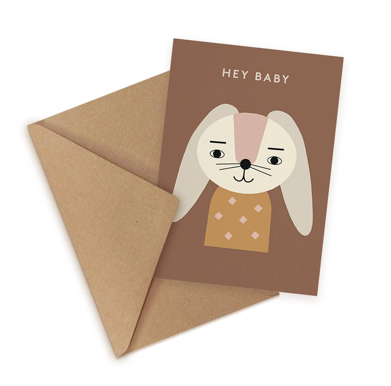 Hey Baby Greeting Card Greeting & Note Cards Little Otja   