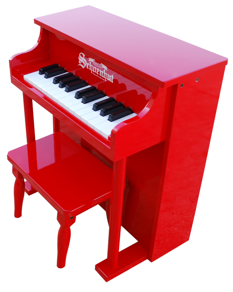 Schoenhut Spinet Piano 25 Key Red