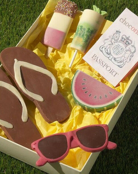 Chocolate Ice Lollies Lollipops Choc on Choc   