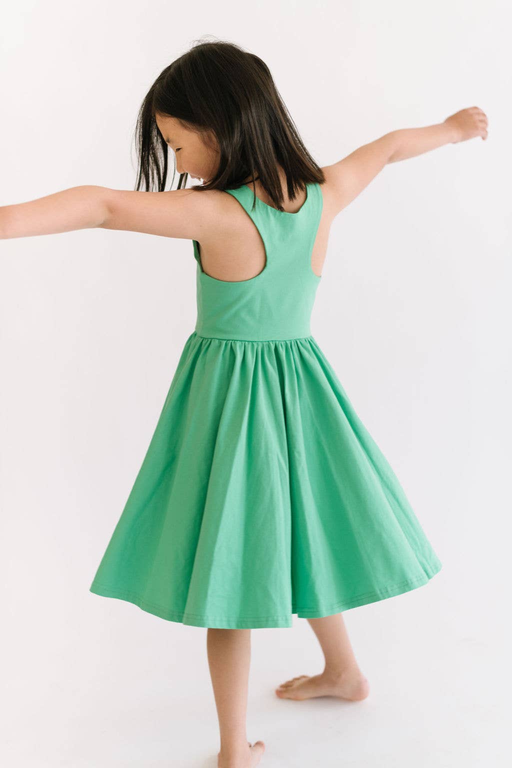 Charlotte Dress in Sea Green dress Ollie Jay   