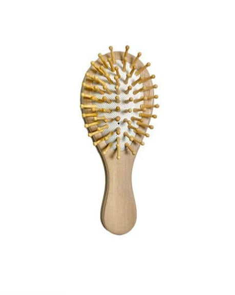 Natural wood doll hairbrush Doll Accessories Minikane   