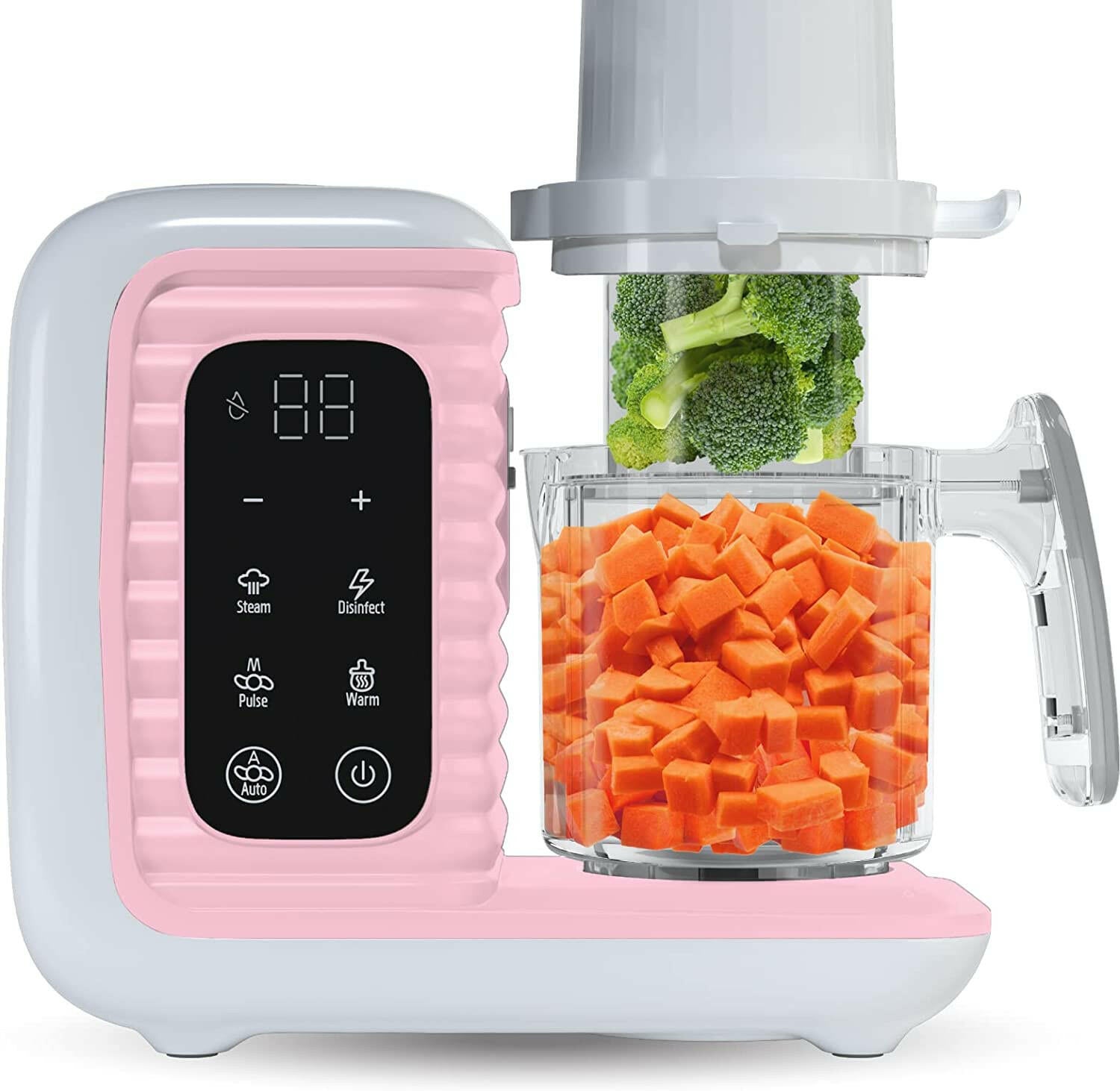 8 in 1 Smart Baby Food Maker & Processor  Children of Design Pink  