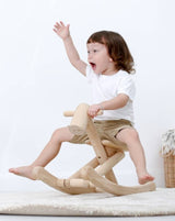 Foldable Rocking Horse | Wooden Toy