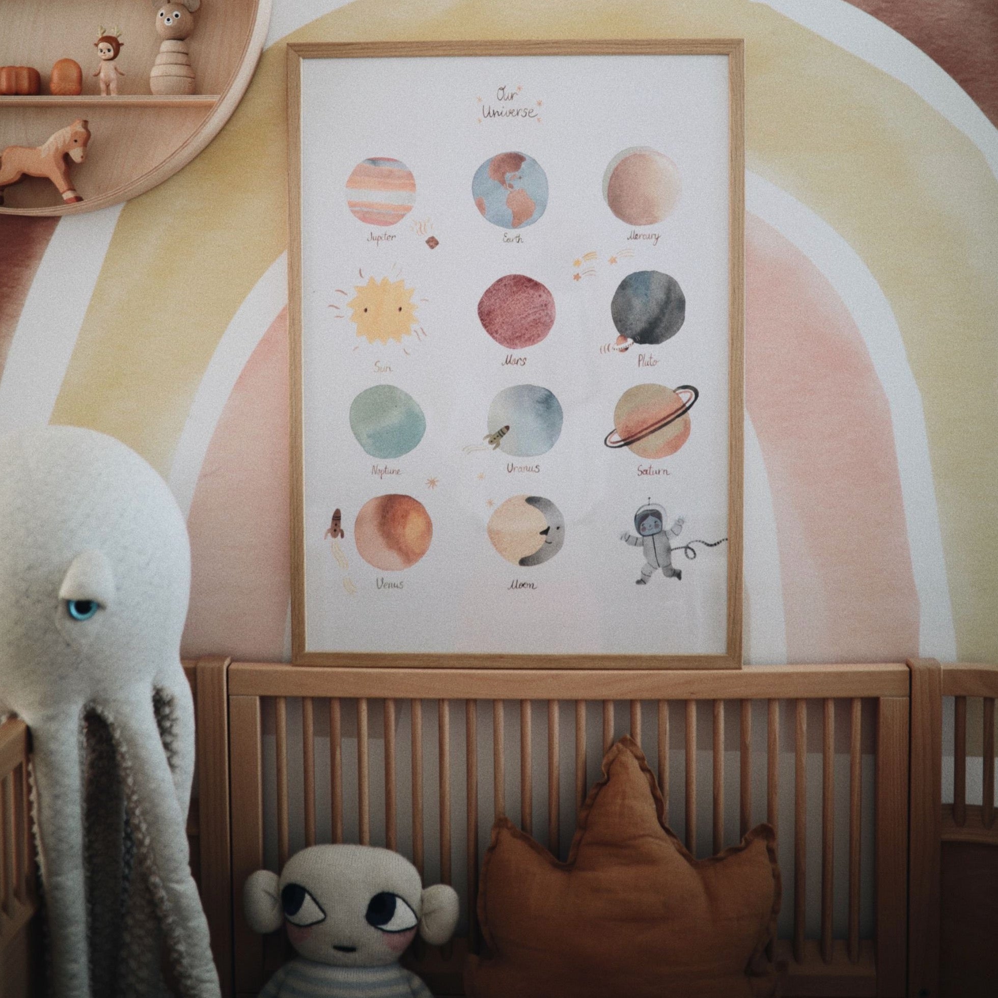 Space Poster Home Decor Mushie   