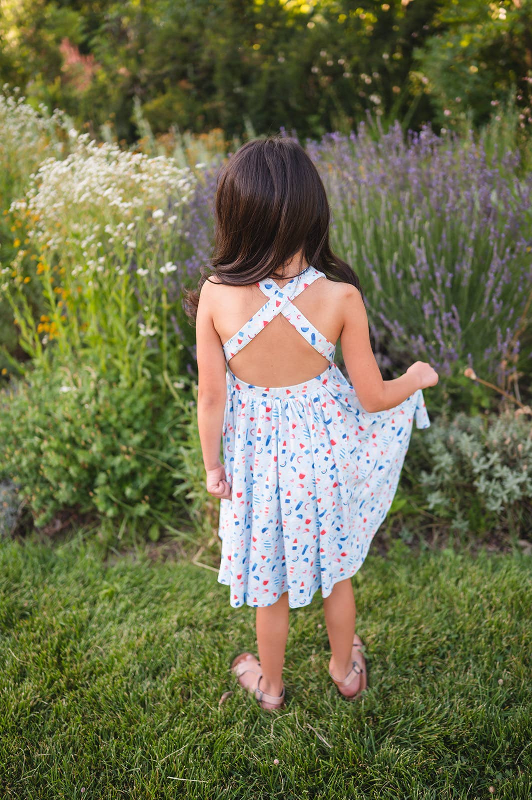 Sofia Dress in Sweet Freedom dress Ollie Jay   