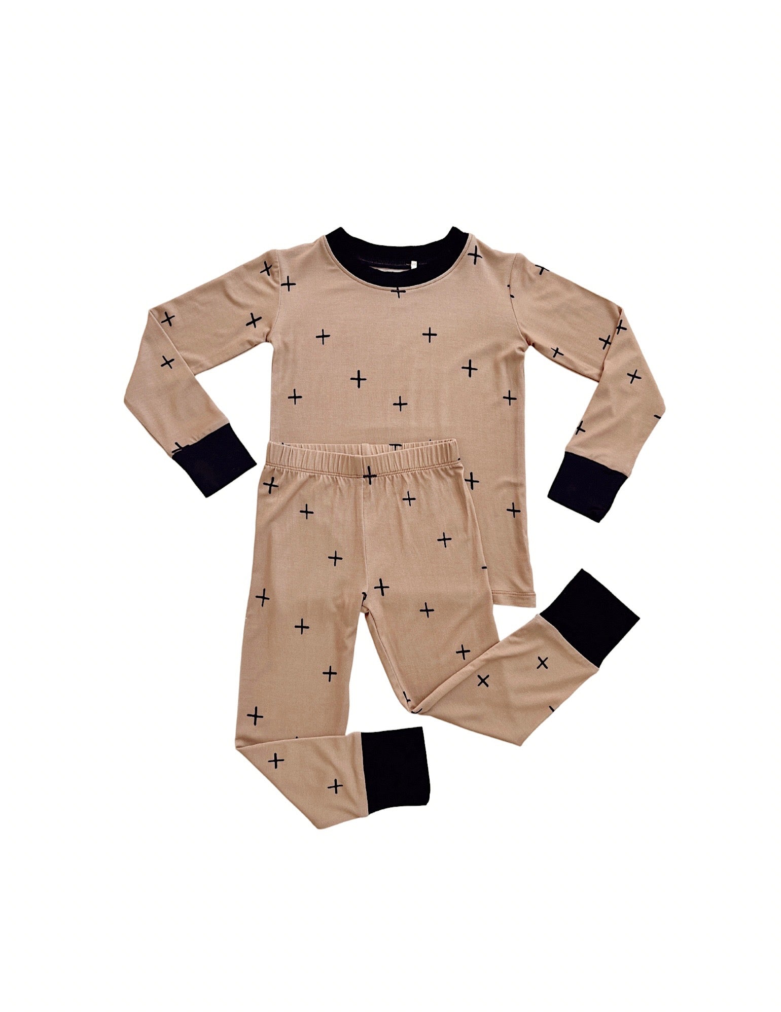 Tan + Two Piece Set Baby & Toddler Sleepwear In my Jammers   