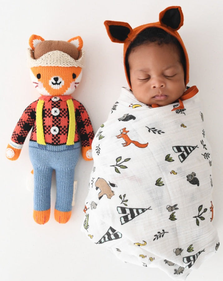 Wyatt the Fox Stuffies Cuddle + Kind   