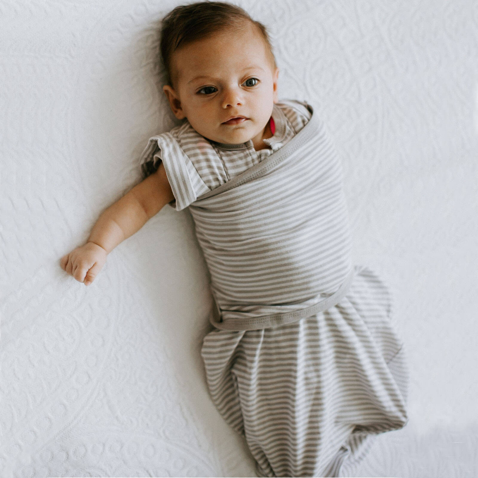 Transitional Swaddle Wrap (3-6mo) 100% Cotton Jersey embé®   