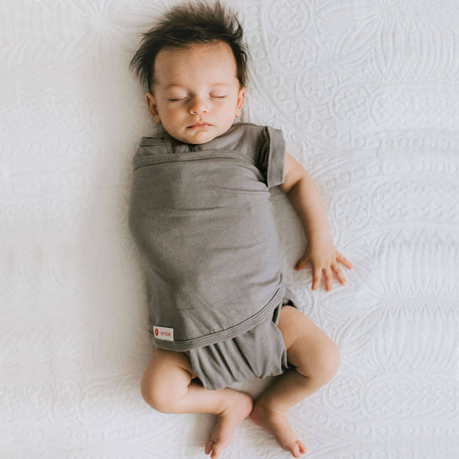 Transitional Swaddle Wrap (3-6mo) 100% Cotton Jersey embé®   