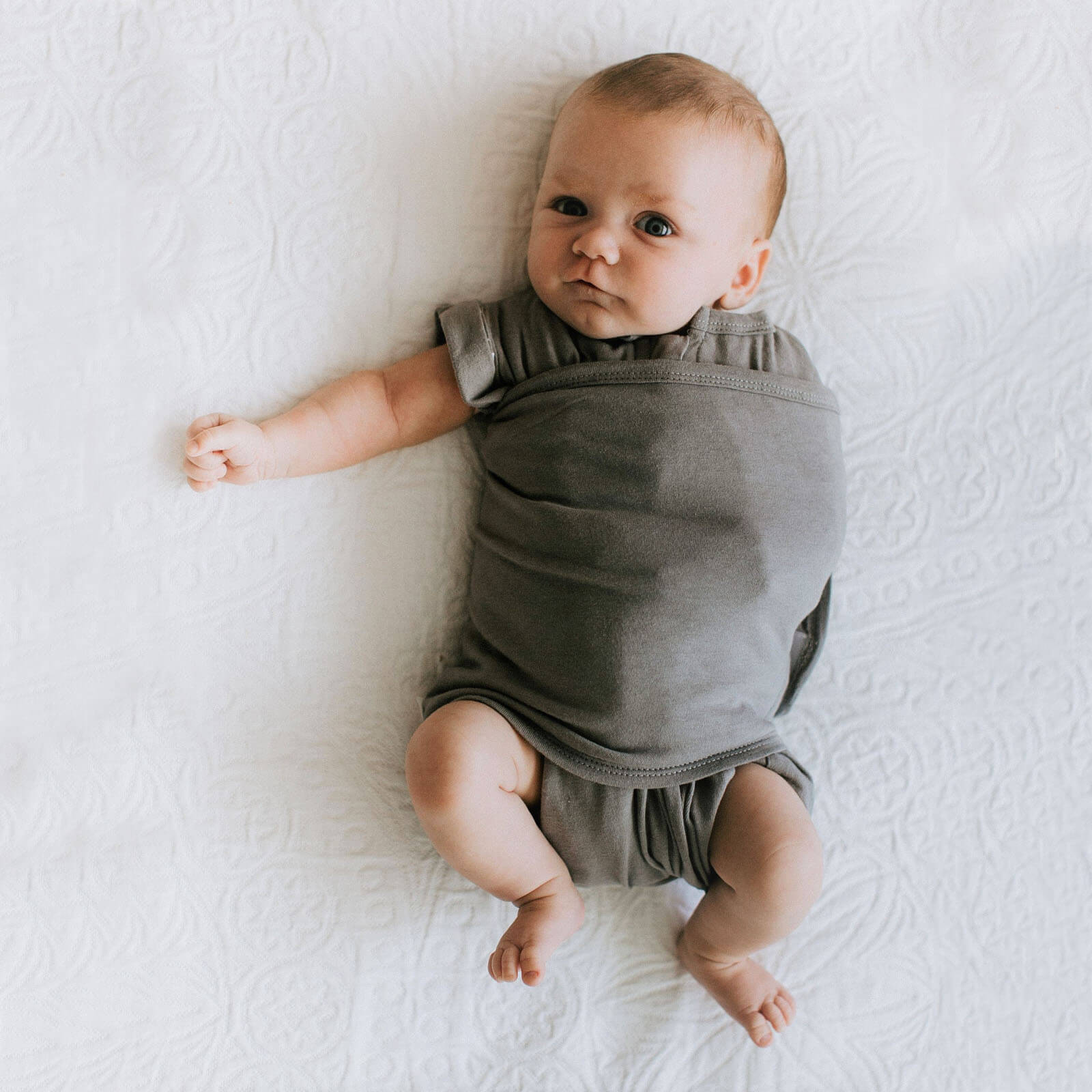 Transitional Swaddle Wrap (3-6mo) 100% Cotton Jersey embé®   