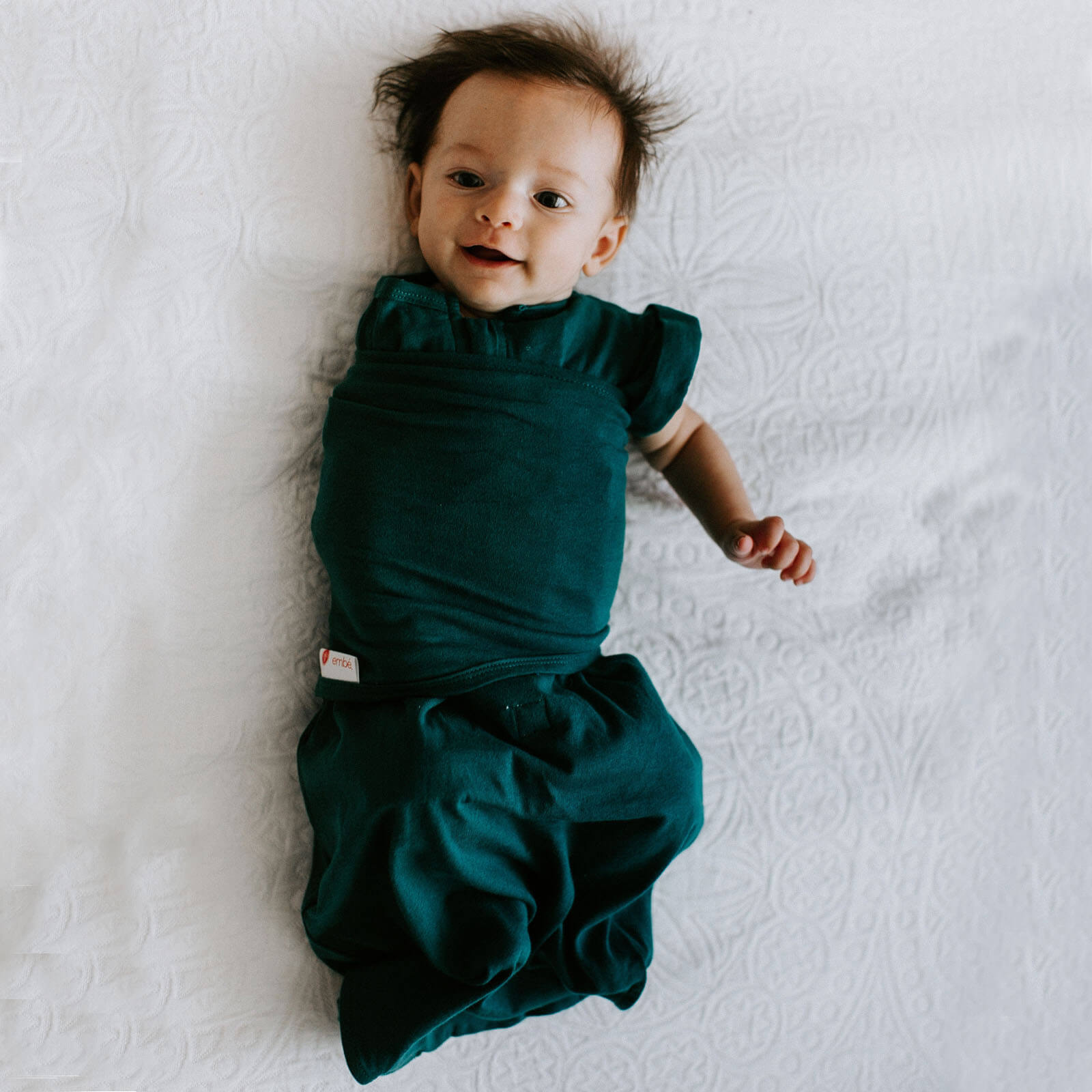 Transitional Swaddle Wrap (3-6mo) 100% Cotton Jersey embé®   