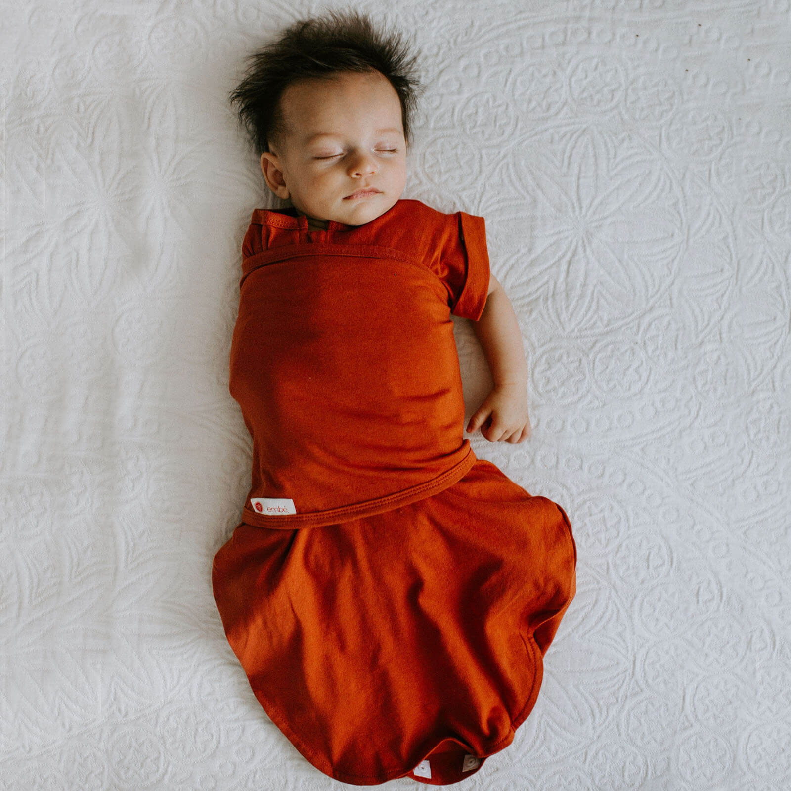 Transitional Swaddle Wrap (3-6mo) 100% Cotton Jersey embé®   