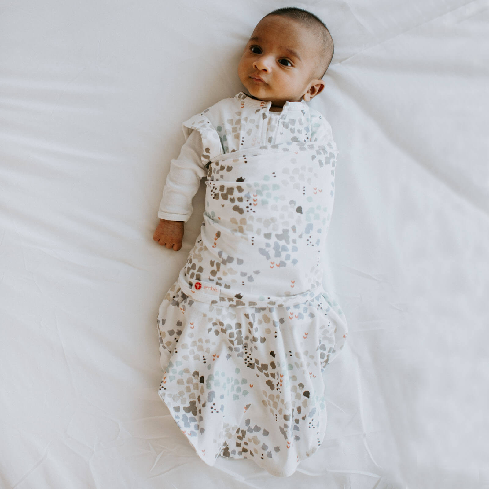 Transitional Swaddle Wrap (3-6mo) 100% Cotton Jersey embé®   