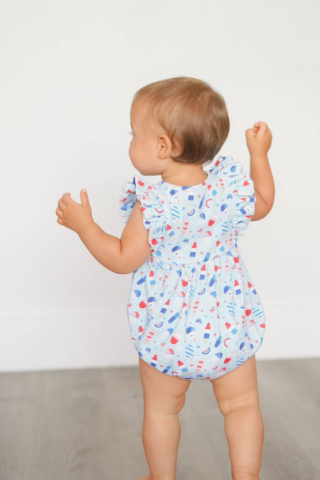 Betsy Romper in Sweet Freedom romper Ollie Jay   