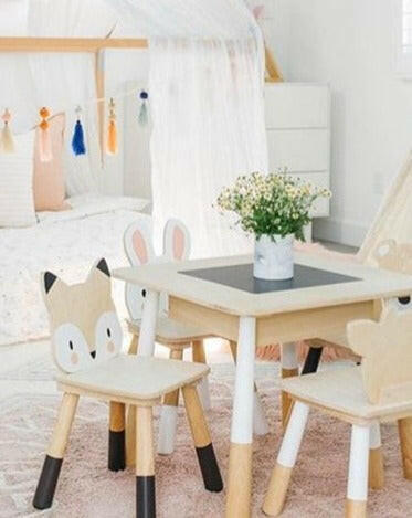 Forest Table and Chairs Table Tender Leaf   