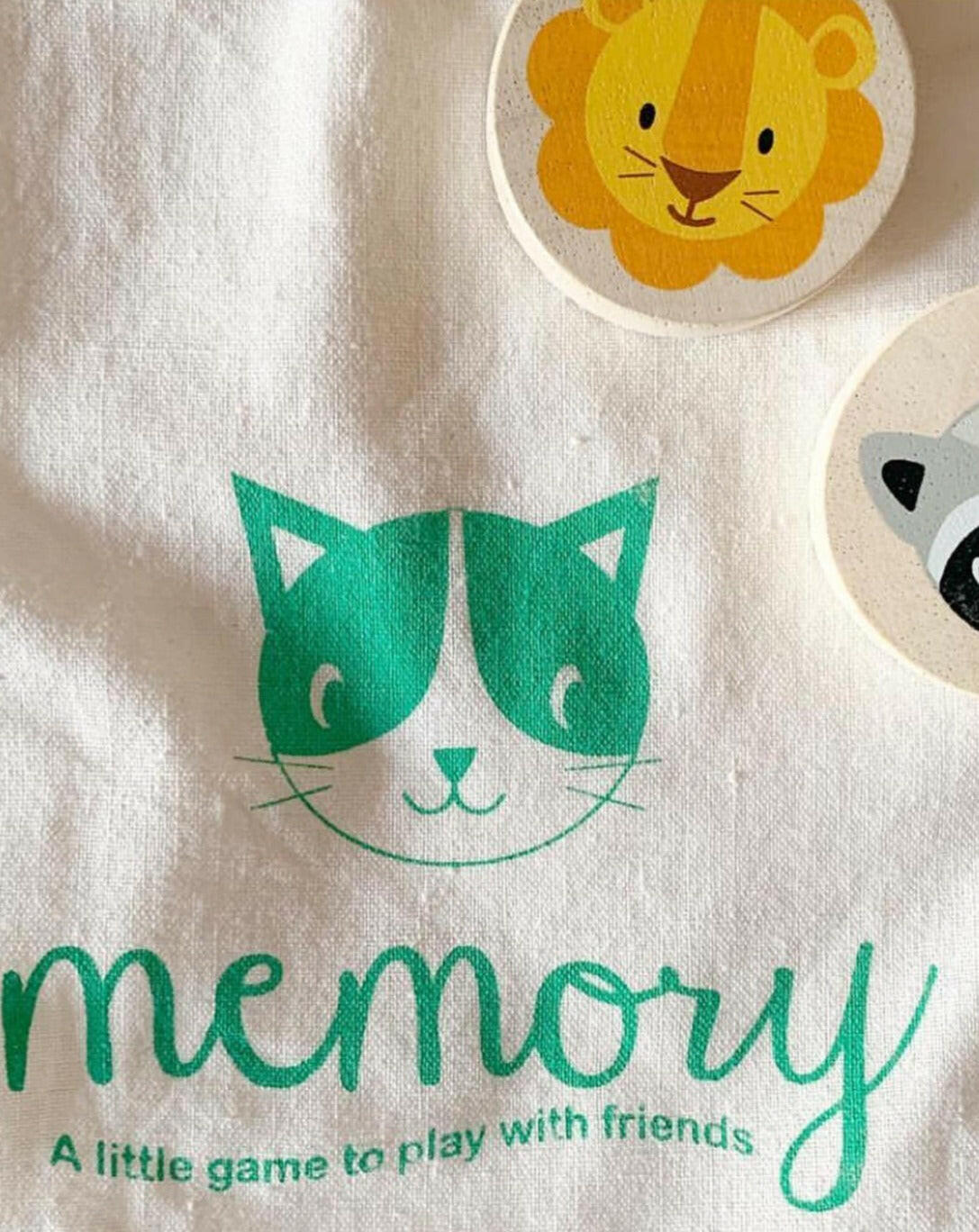 Clever Cat Memory Game Wooden Toys Tender Leaf   