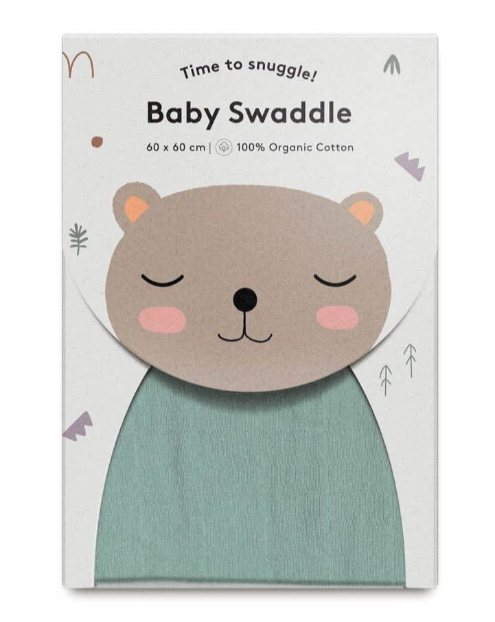 Baby Swaddle Mini — Sage Swaddle Little Otja   