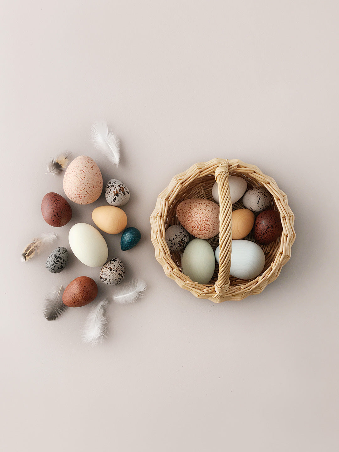 A Dozen Bird Eggs Wooden Toys Moon Picnic   