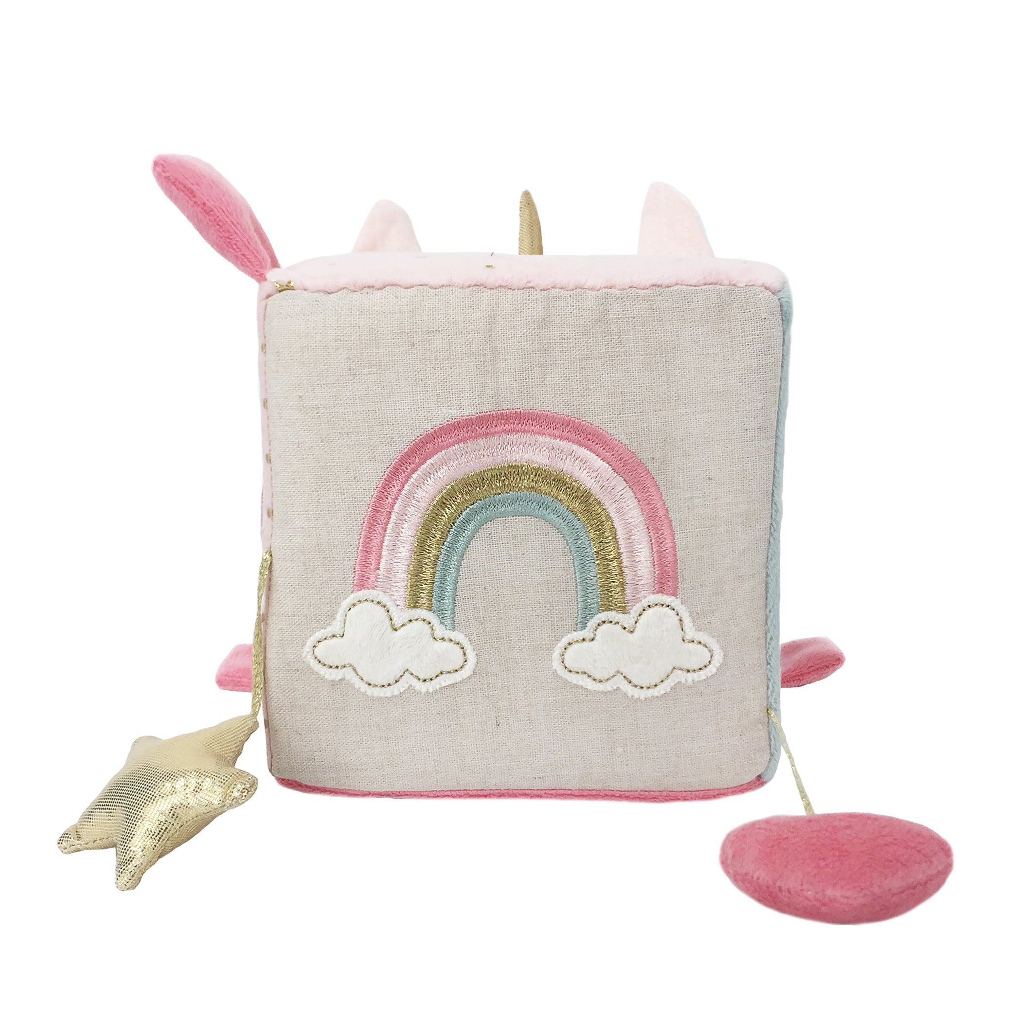 'UNICORN' ACTIVITY CUBE Activity Toy MON AMI   