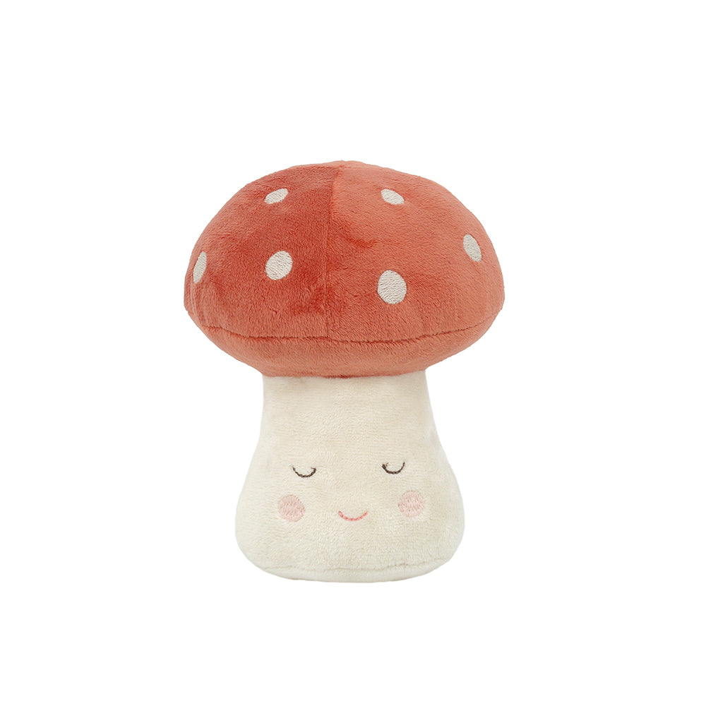 Red Mushroom Chime Toy Activity Toy MON AMI   