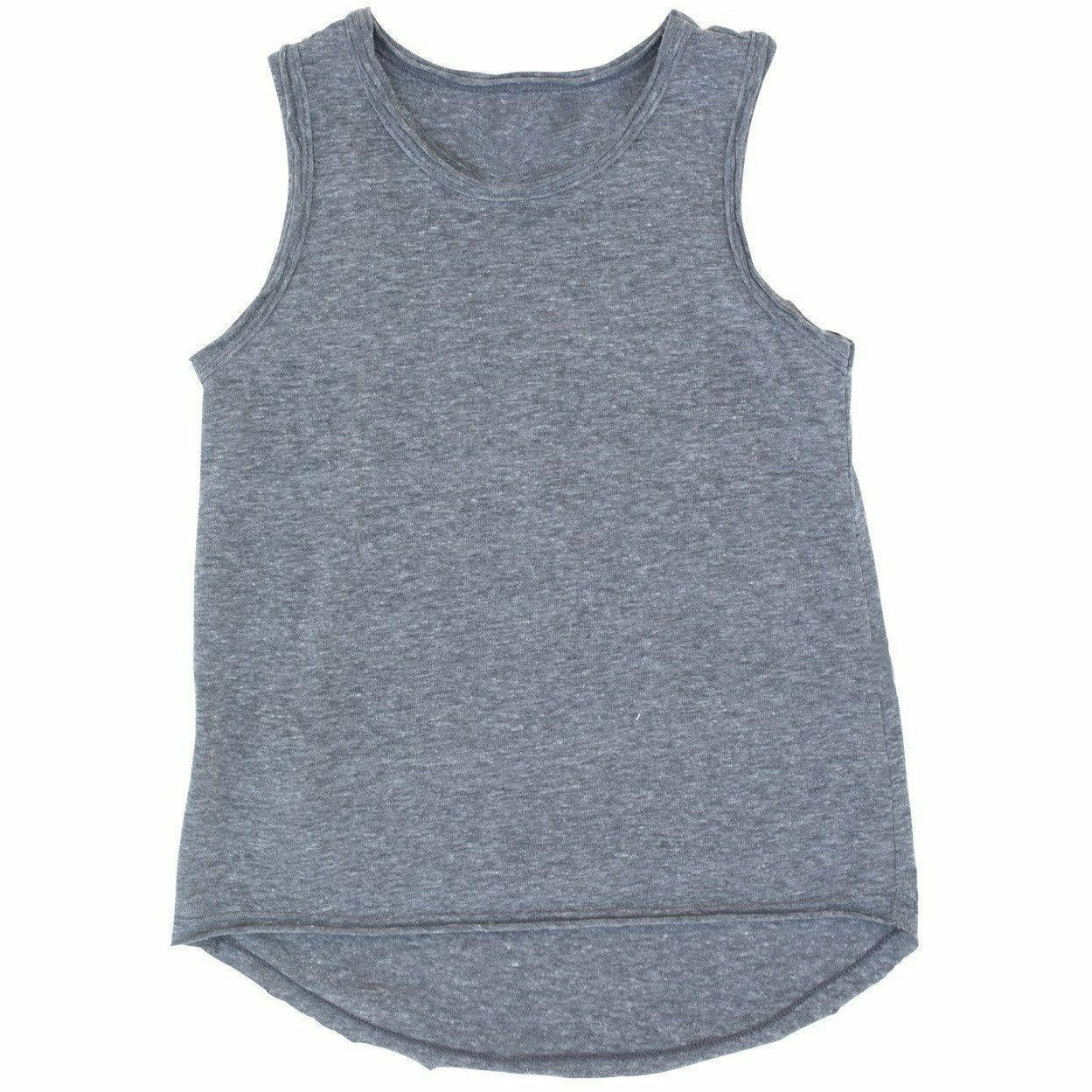 Asher Baby Tank Heather Grey Tanks Be Mi Los Angeles   