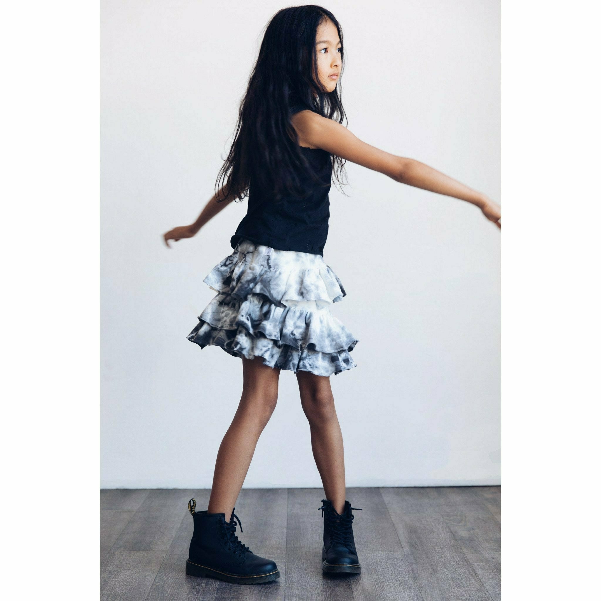 Organic Gigi Skirt Marble Tie Dye Skirts Be Mi Los Angeles   