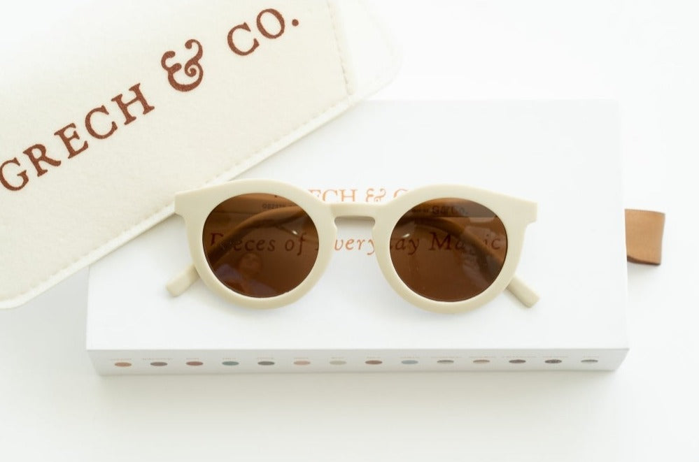 Sustainable Adult Sunglasses - Buff Sunglasses Grech & Co. Buff  