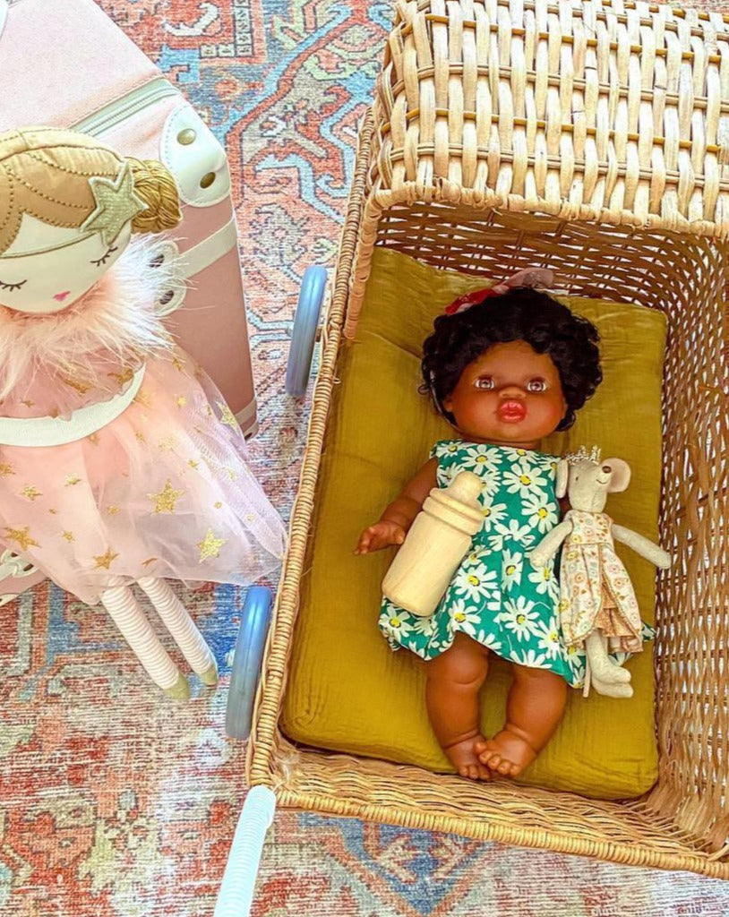 Baby Girl Doll - African American Dolls Miniland   